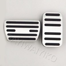 가속기 브레이크 페달 가스 패드 스로틀 풋 레스트 미끄럼 방지 논슬립 자동차, 4. 9th 10th 11th 14-26, 기본