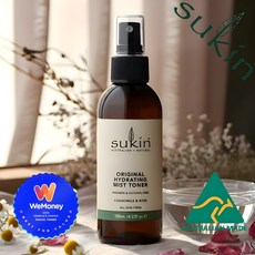 호주 수킨 sukin 하이드레이팅 미스트 토너, 1개, 125ml