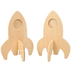 로켓 나무탁상액자 로켓액자 만들기DIY