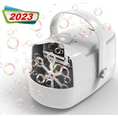 비눗방울 버블 기계 이벤트용 공연장 워터파크 대용량, 화이트+1000ML