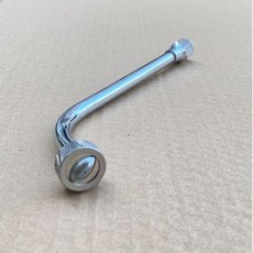 農用高壓加長扇形噴杆，多頭噴霧器打藥長杆霧化加粗, 1個, 大帽扇單噴-直管（19cm）, 大帽扇單噴-直管（19cm）