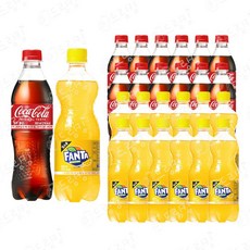 코카콜라업소용500mlx12PET+환타파인업소용500mlx12PET, 없음, 24개, 500ml