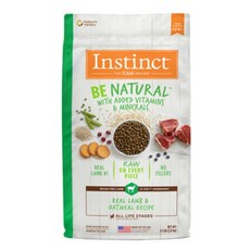 Instinct 天然糧 草飼羊肉燕麥配方 全犬糧 無穀 美國製, 1.8kg, 1個, 羊