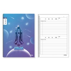 아이비스 초등 슬림형 알림장 좁은칸 남아용 스프링노트 22매 좁은칸알림장, 랜덤 1개