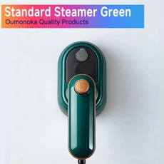 미니 의류 스티머 스팀 다리미 휴대용 가정용 여행용 다림질기 습식 건식 다림질 가능, 03 Standard Green, 02 유럽 ​​연합