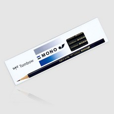 톰보우 연필 모노제이 TOMBOW MONO J 1다스 12자루, 2H, 12개