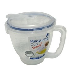 락앤락 뚜껑 계량컵 1L 이유식 비커 저울 라면물 눈금 sav+8264MW