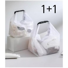 방수 수영가방 1+1 pvc 헬스가방 드라이색 렌사레, 화이트중형+대형