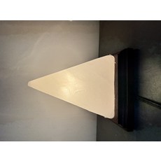 金字塔造型檯燈，現代簡約設計，臥室書房裝飾檯燈，營造溫馨氛圍, 白玉金字塔