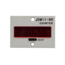 計數器 電子數顯光電紅外線 流水線工業傳送帶自動磁感應計圈 記數器, 1個, 單個計數器,24V