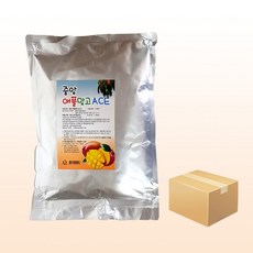 중앙 애플망고 ACE 1kg x 12개 (1박스) / 에이드 아이스티 분말, 1개입