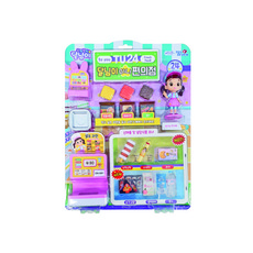 달님이 미니 편의점 역할 인형 소꿉놀이 가게놀이 미니어처 장난감, 본상품선택, 1개