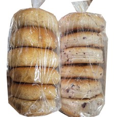 (통밀베이글+크랜베리블루베리) 코스트코 워터보일드 베이글 세트, 1개