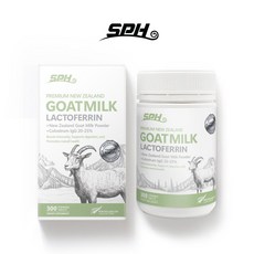 뉴질랜드 SPH NZ Goat Milk Lactoferrin Chewable 프리미엄 산양유 락토페린 300 츄어블, 300정, 2개, 300정