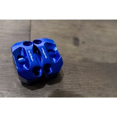 CNC 把手座 粗把座 轉接座 28.6MM BWSR125 BWSX 水冷BWS MSX 野狼可參考 CF 細轉粗, 1個, 藍色