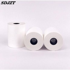 가능한 스티커 용지 롤 직접 열 자체 접착 57x30mm