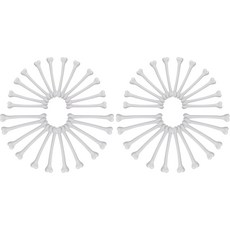 할로윈 파티 소품 코스프레 액세서리를 위한 혼베이 24PCS 화이트 미니 플라스틱 뼈 시뮬레이션 인간 골격 코스튬