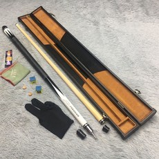 毒藥美洲豹撞球桿 中式黑八球桿 美式九球桿 小頭桿 黑八球桿 大頭桿 九球桿 桌球 斯諾剋桿, 白色桿盒, 1個