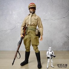 전쟁 피규어 모형 밀리터리 전투함 군인 수집용 장난감 병사 인형 모델 움직이는 특수부대 현대식 장식품 관절 장식 소년 선물 웨이롱, [28] 녹색