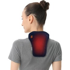 온열 등받이 목안마 지지대 베개 다부위 보호대 진동 orsaymoo 착한 무선 Uncn, 프 이즈, 스마트 진동 전기목보호대