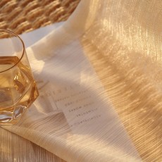 향수 스파클링 프랑스 스타일 Tulle 커튼 거실 용 밝은 Streamer Voile Sheer 홈 장식, W100cmXL250cm, Rod Pocket, colour- 01