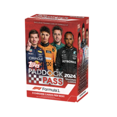 Topps Paddock Pass 2024 F1賽車卡盒，全新現貨Blaster Box，一級方程式賽車迷必備收藏, 1個