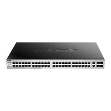 D-LINK 友訊 DGS-3130-54TS L3 Gigabit可堆疊智慧網管交換器, 1個