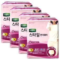 디펜드 여성 파워 대형 8매x4팩 팬티형 요실금 스타일 언더웨어, 4개, 8개입