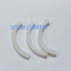 -380標示機配件印字輪硅膠圈帶孔擋字圈，適用多種打碼機，確保印字清晰，提升產品專業度, 1個, 膠條 10條