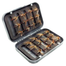 BLF 24枚 飛蠅套裝 乾式濕式 飛蠅路亞 擬餌假餌 飛釣, 24枚套裝, 1個