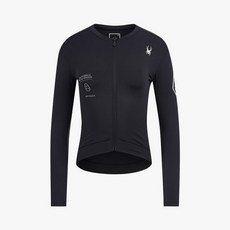 스파이더 여성 사이클 더턴 그래픽 긴팔 저지 SPJFCNFT551WBLK FSM401 KEA142