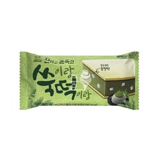 서주 쑥이랑 떡이랑 샌드 아이스크림 24개입 진하고 쫀득한 쑥떡 옛날아이스크림, 24개, 180ml
