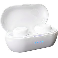 슈페라르 퓨어 대용량 배터리 무선 블루투스 이어폰 TWS-S30 화이트 4시간 노이즈캔슬링 포함