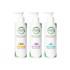 HH 女性私密衣物抗菌手洗精 3入組, 1件, 600ml, 寶貝粉香X2+白麝香X1