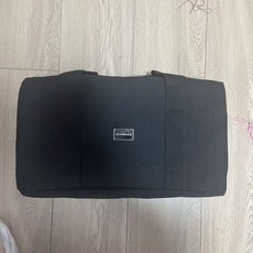 YUANHANG 帆布健身行李包 戶外大容量收納包, 1個, 呦黑色超小號,超小號無背帶32*19*14