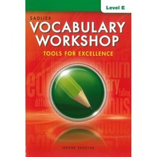Vocabulary Workshop Tools for Excellence SB E(G-10), Vocabulary Workshop Tools fo.., Jerome Shostak(저), Sadlier School