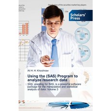 (英文圖書)Using the (SAS) Program to analyze research data 平裝版, Scholars' Press, 英文