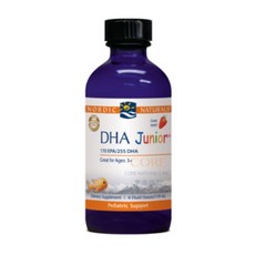 北歐天然 幼兒液體魚肝油食品 含DHA 滴劑 草莓風味 119ml, 1個