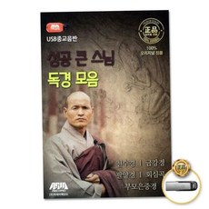 음반 (지엠엔터)USB_성공큰스님독경모음/천수경/금강경 79000EA 1EA, 본상품