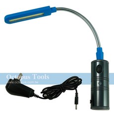 Octopus Tools LED鵝頸燈 靈活可調 節能照明 工作閱讀適用, 1個