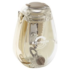 SONIC 라체타 핸디 연필깎이, 아이보리, 1개