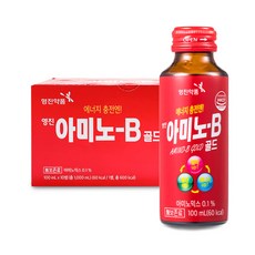 영진약품 아미노-B 에너지 음료 아미노산 활력 충전 데일리 케어, 100ml, 40개