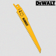 [디월트] DW4851 / 석고보드 플런지절단용 6인치 컷쏘날 6TPI 5pcs