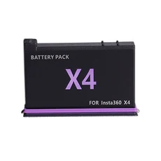 Insta360 X4 배터리용 3.85V 2500mAh 충전 배터리 360도 파노라마 액션 카메라용 고속충전 케이스 보관함, 06 1 Pc Battery