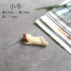 陶瓷小兔筷子架, 小牛, 1套