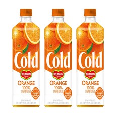 롯데칠성음료 델몬트 콜드 100% 오렌지, 900ml, 6개