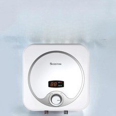 전기온수기 15리터 상향식 스테인리스 벽걸이 주방세면 설치교체 저장식, SWQ11 11L 온도 표시 하부 배수, 기본 색상