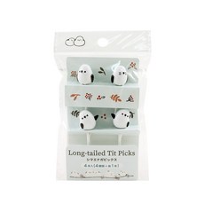 【GOOD LIFE 品好生活】長尾山雀點心叉/便當料理裝飾叉（4支入）, 1個, 1個