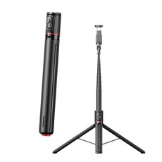 HONG JIN 宏晉 跳跳自拍桿 秒速展開 175CM三腳架藍牙自拍棒 手機支架直播神器 旅遊必備 拍攝穩定升級, 宏晉跳跳三腳架自拍桿, 1個