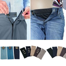 청바지 바지 임산부 허리조절 후크 탭 연장 확대 5P 수선 장식 용 사이즈조절 허리조절 부자재 바지 aud+711xr